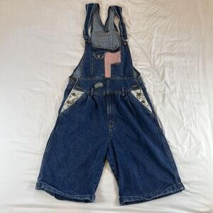 Giovanni Shortalls With Flag Money‎ Patches Size Women size Large RARE